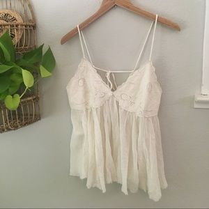 NWT Free People white tank top